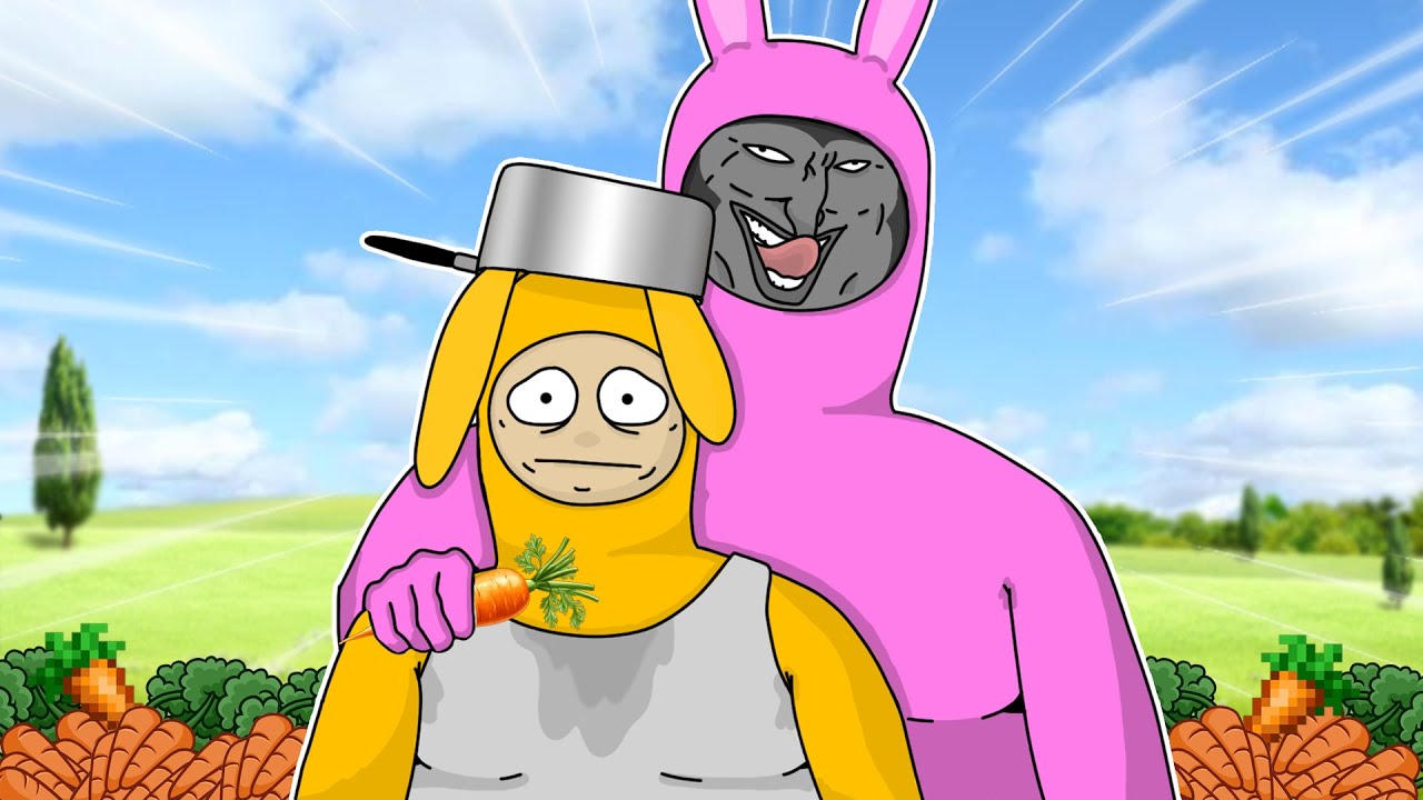 2 Idiots BREAK a Bunny Weird Game!