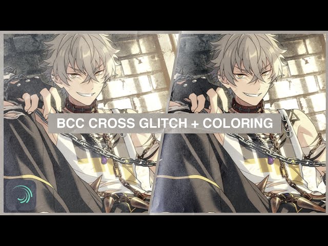 bcc cross glitch + coloring / alight motion class=