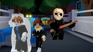 Survive the killer in Roblox with my cousin