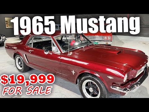 1965 Ford Mustang FOR SALE $19,999 At Bob Evans Classics We Buy and Sell Classic Cars for sale