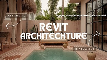 Revit Architecture Tutorial for Beginners | Roof by Footprint and Extrusion Explained