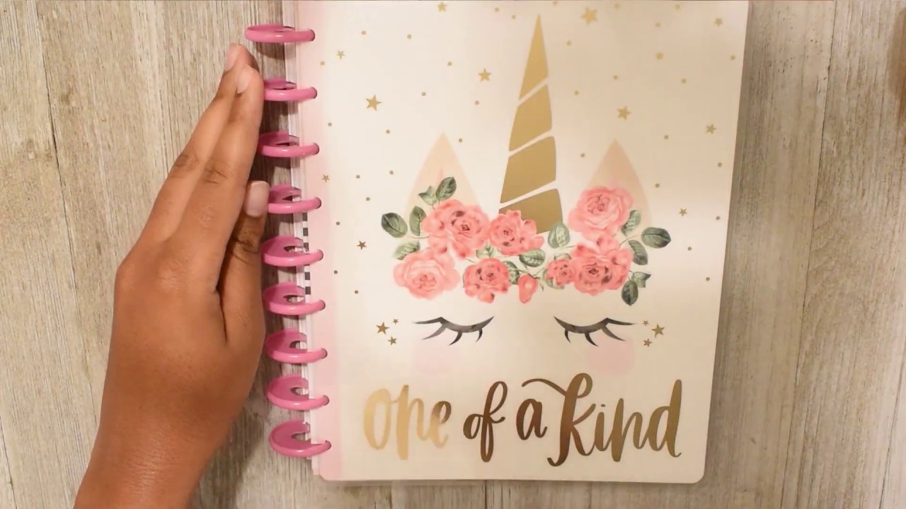 Happy Illustrations Flip Through | NEW Happy Planner Release 2019-2020 | 18 Month Planner
