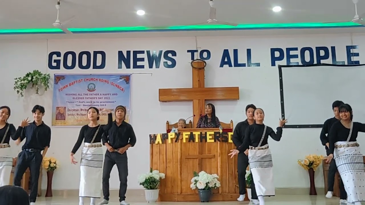 Galo Christian dance TBC Roing Sunday school department|| Father's day Special 2023