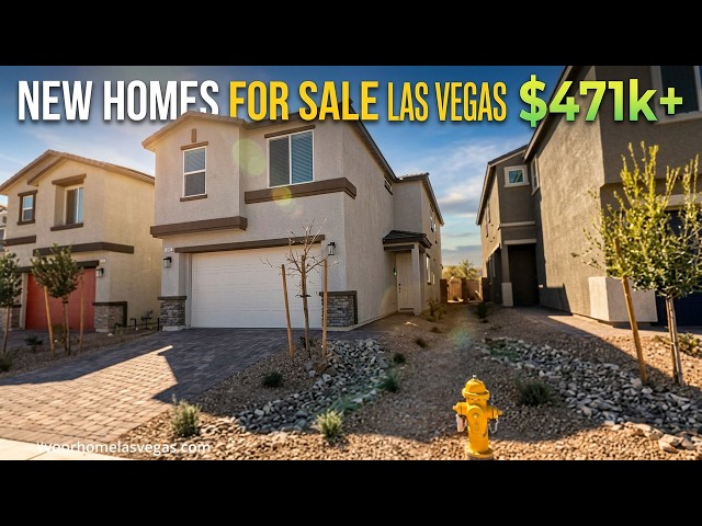 New Homes For Sale Las Vegas - Paradise Trails by Signature Homes - Joshua Model $471k+ 2,170sf