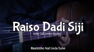 Raiso Dadi Siji - Masdddo feat Linda Sulini ( Karaoke Akustik)