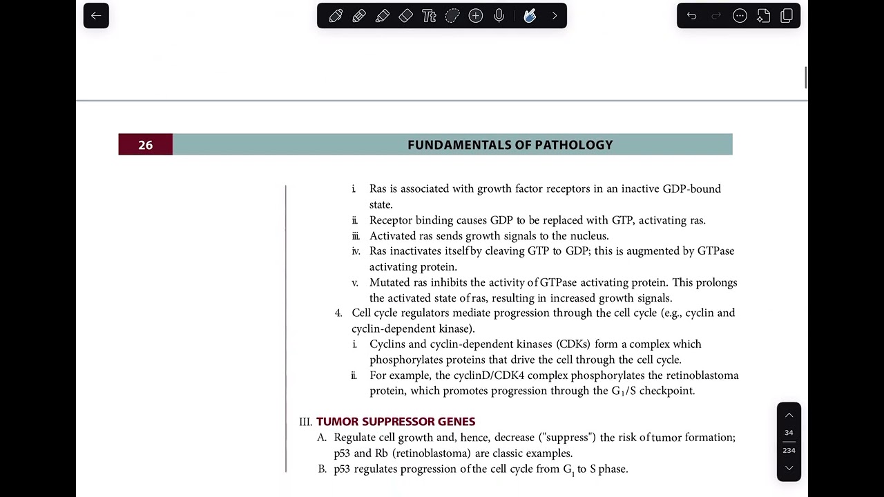Read Along- Pathoma Chapter 3: Principles of Neoplasia 