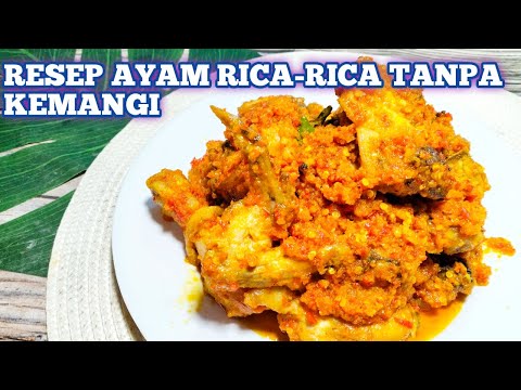 Resep Ayam Rica Rica Manado Tanpa Kemangi