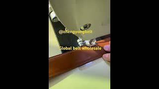 How to sew leather belts #belt #beltmaking #sewing #leather #factory #wholesale #customerservice