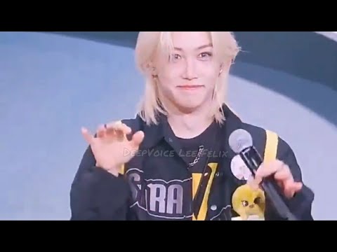 Stray Kids Felix at The Fan Connecting 2024 