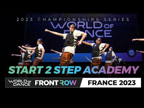 START 2 STEP ACADEMY 2nd Place Junior Team | FrontRow | World of Dance France 2023 | #wodfr23