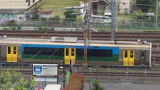 配給　EF81+キハE130系　鉄道ライブカメラ JR東日本 京浜東北線 与野駅～北浦和駅間