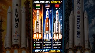 Space Race India USA China Showdown 🌍