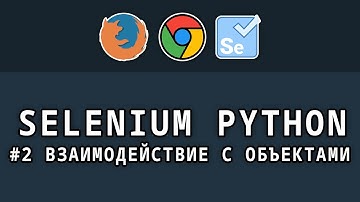 Selenium Python - #2 Работа с объектами на странице, заполнение форм