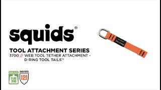 Squids® 3700 Web Tool Tether Attachments Create Retrofit Attachment Points for Secure Tethering