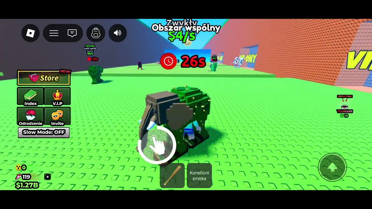 Gram w UCIEKAJ PRZED TSUNAMI BRAINROTS!