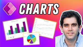 CHART Controls in Power Apps | Line, Column, and Pie Charts