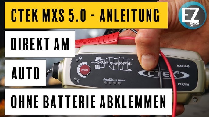 CTEK MXS 5.0 12V Battery Charger Review - RallyWays