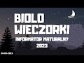 Biolowieczorki  informator maturalny 2023