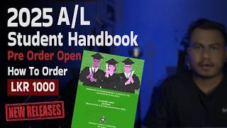 How to Order University Student Handbook  2025 (2026) A/L