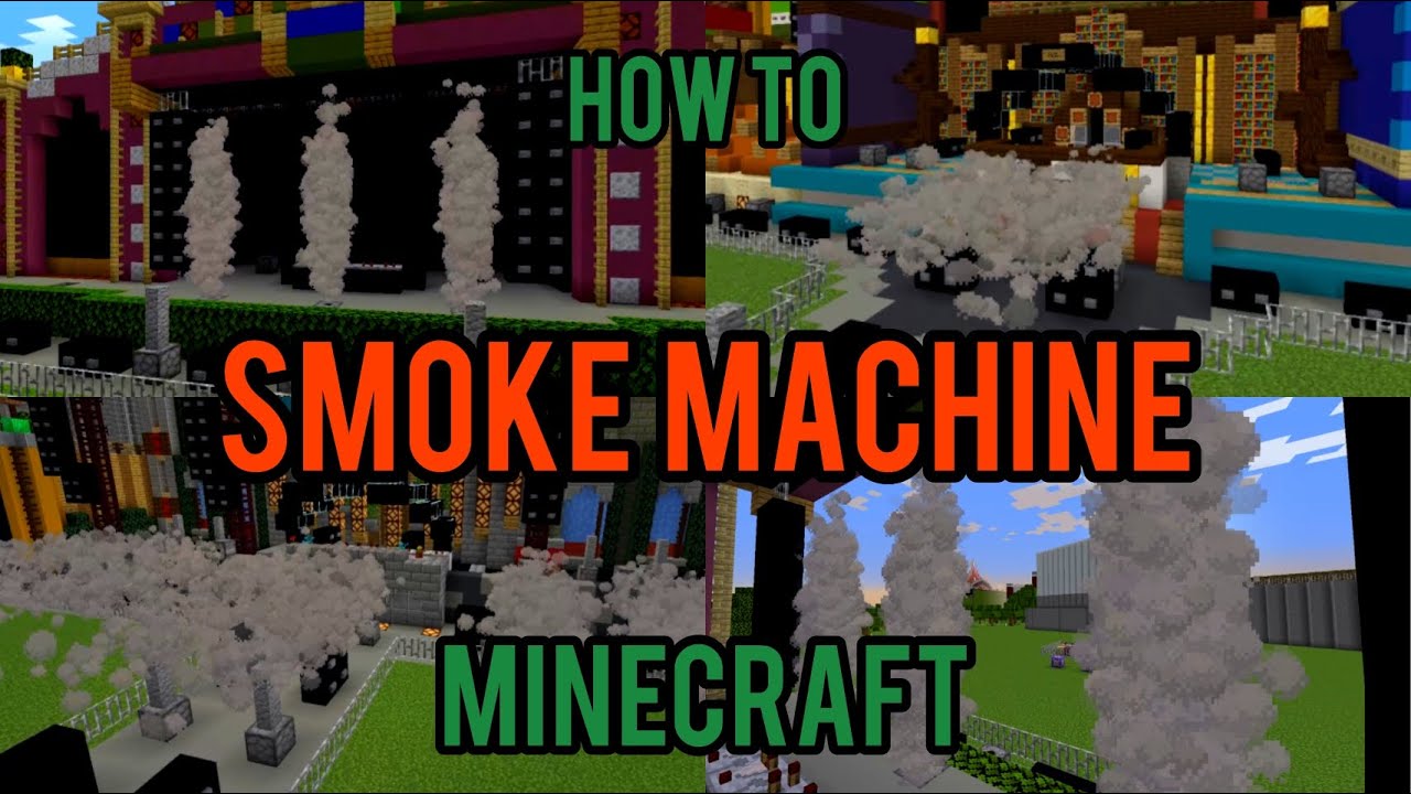 Minecraft Smoke machine Tutorial How to 2 (Java Edition) YouTube