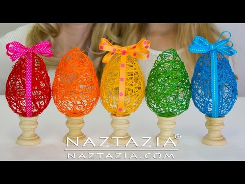 Video: How To Make An Easter Egg From Threads