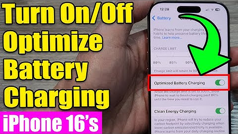 iPhone 16/16 Pro Max: How to Turn On/Off OPTIMIZE BATTERY CHARGING