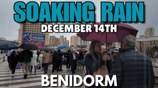 Benidorm - Rain-Soaked Market & Washed-Out Terraces