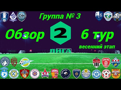 Capa de Вторая лига. Обзор 6-го тура, группа № 3 (весенний этап), сезон 2022/23