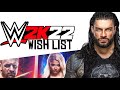 WWE2K22 Wishlist: 9 Most Wanted Features