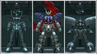 Gundam battle operation 2 Mass production Nu Gundam, Moon Gundam, Mass production Qubeley