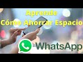 Ahorra Espacio en WhatsApp en Android o iPhone #shorts #movil_apple