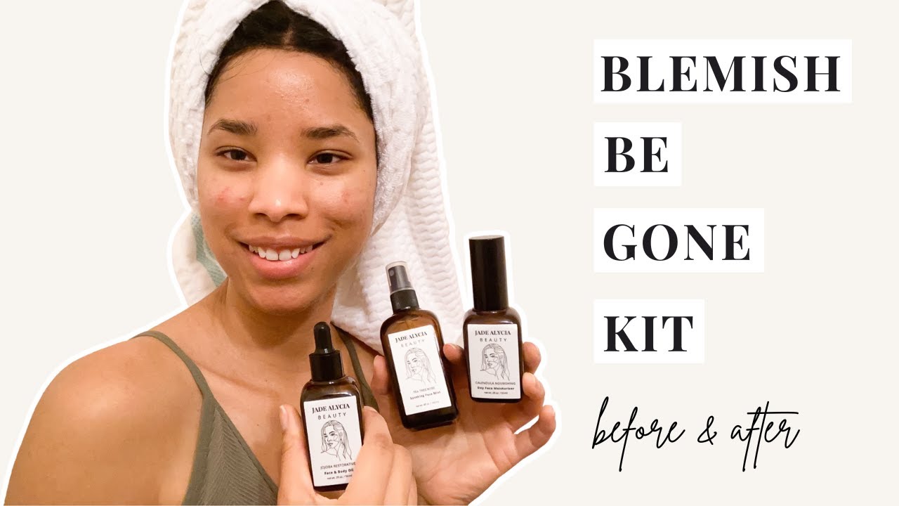 BLEMISH BE GONE KIT WITH JADE | BEFORE & AFTER