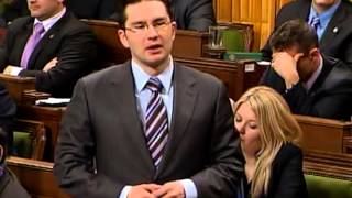 Pierre Polievre speaks about long gun registry and illegal union money