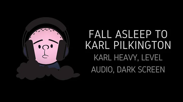 🛌 Fall Asleep to Karl Pilkington | XFM Episodes | Dark Screen & Calming Audio | Long Sleep Stream