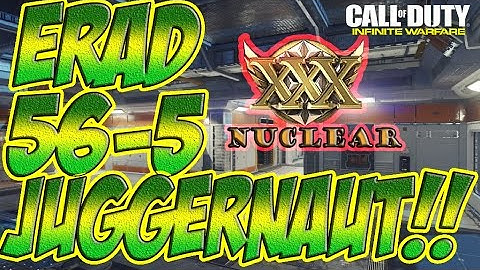 Call of Duty Infinite Warfare "ERAD" 30 KILLSTREAK NUCLEAR/JUGGERNAUT MEDAL! ERAD SETUP!! (IW LIVE)