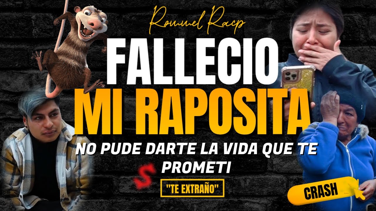 Rommel Racp FALLECIO mi raposita😔 intente salvarle y falle I Elvia Maji