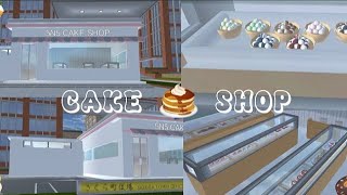 Bagi-Bagi Id Cake Shop Sakura School Simulator