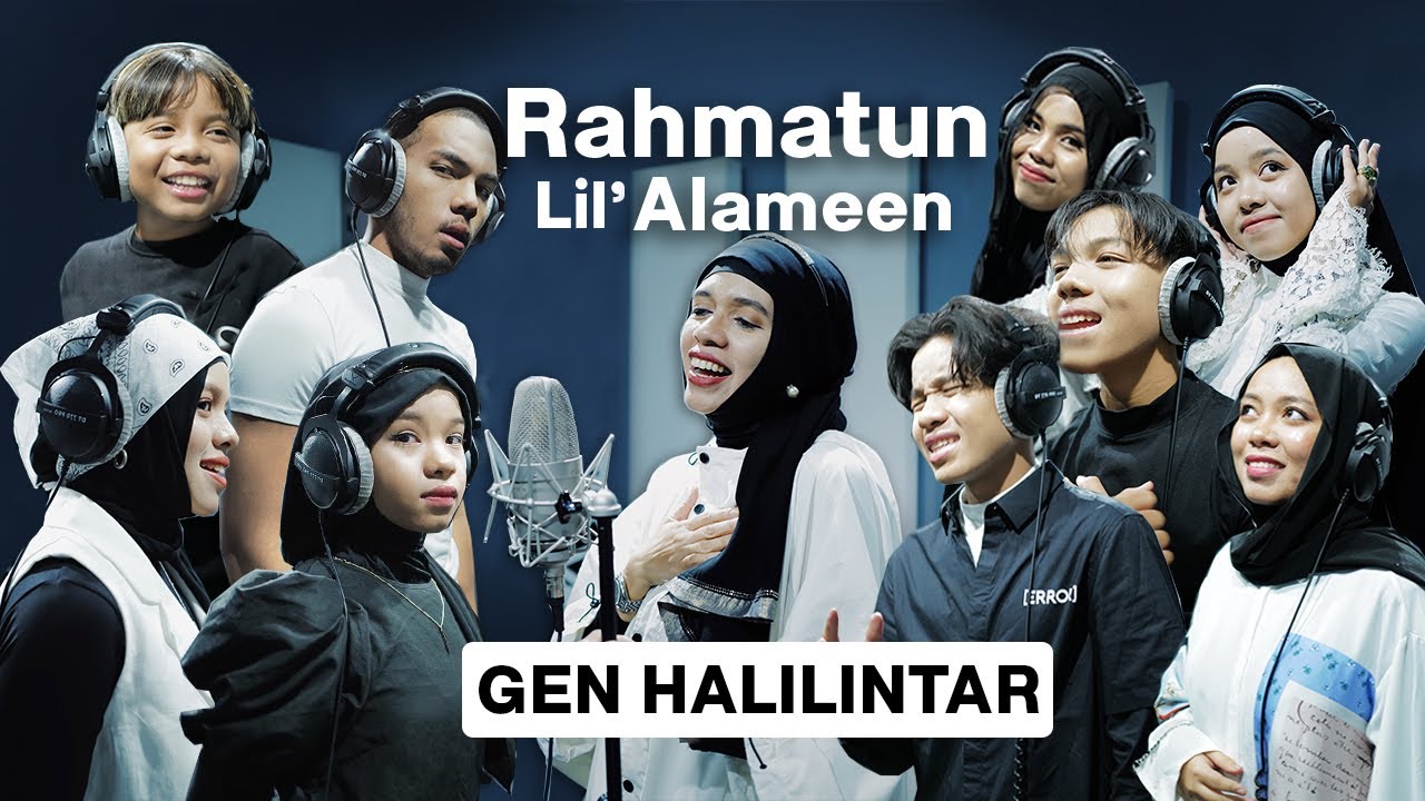 Gen Halilintar - Rahmatun Lil’Alameen (Cover) - 11 Children + Parents
