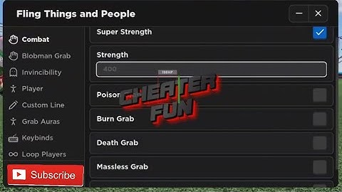 Fling things and people script 100% working