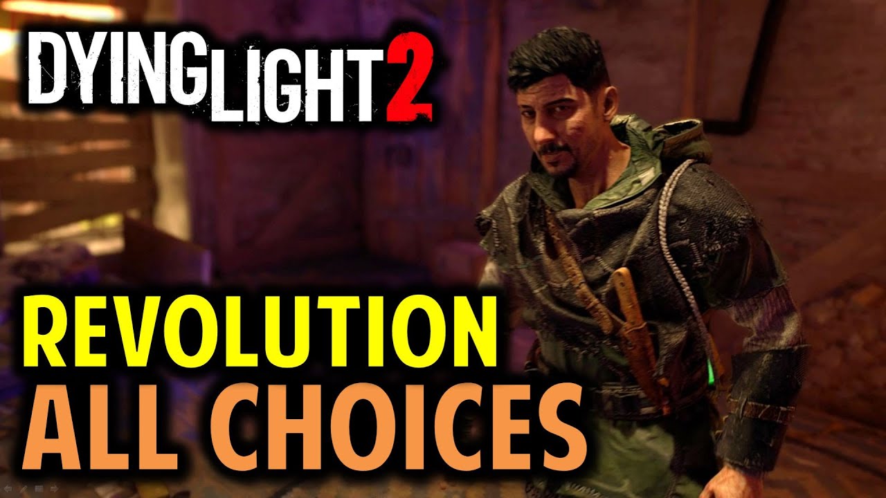 Revolution: All Choices | Help Hakon, Leave Hakon to Die, Keep Alberto’s Promise | Dying Light 2