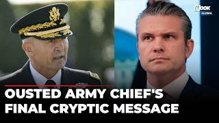 'Deserve Courageous Leaders...': Ousted US Army Chief Delivers Shock To Hegseth In Final Message?