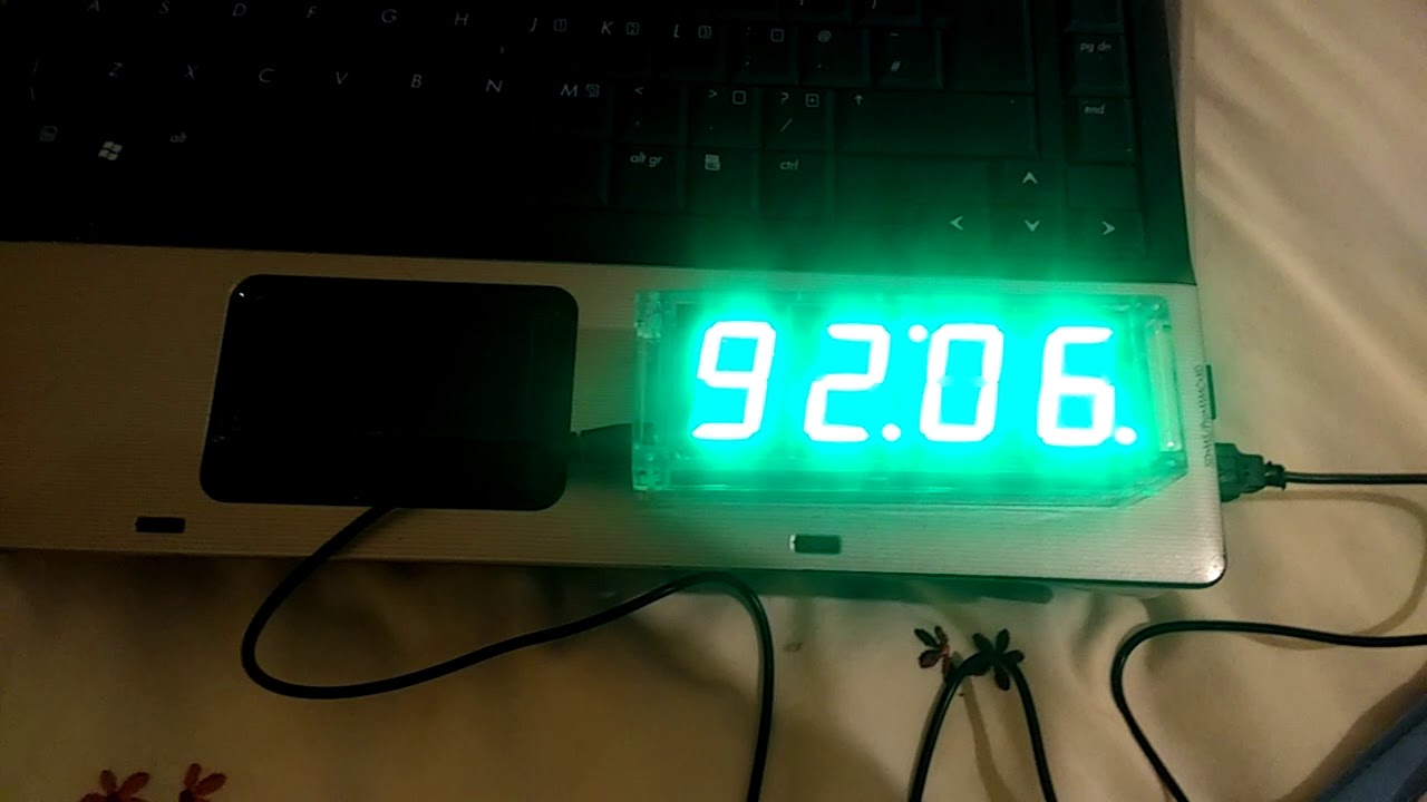 LED Clock Kit - YouTube