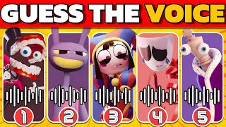 🔊 Guess The Voice...! | The Amazing Digital Circus Characters 🎪🎩 | Pomni, Jax, Caine, Kinger, Gangle by QUIZDOM 1,178 views 2 weeks ago 8 minutes, 57 seconds