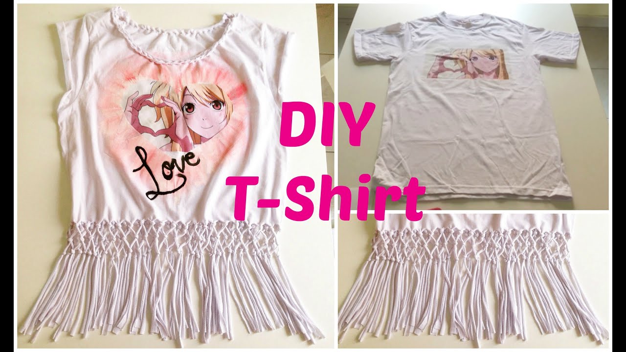 D.I.Y. TRANSFORMA Tus Camisetas l Mirianny