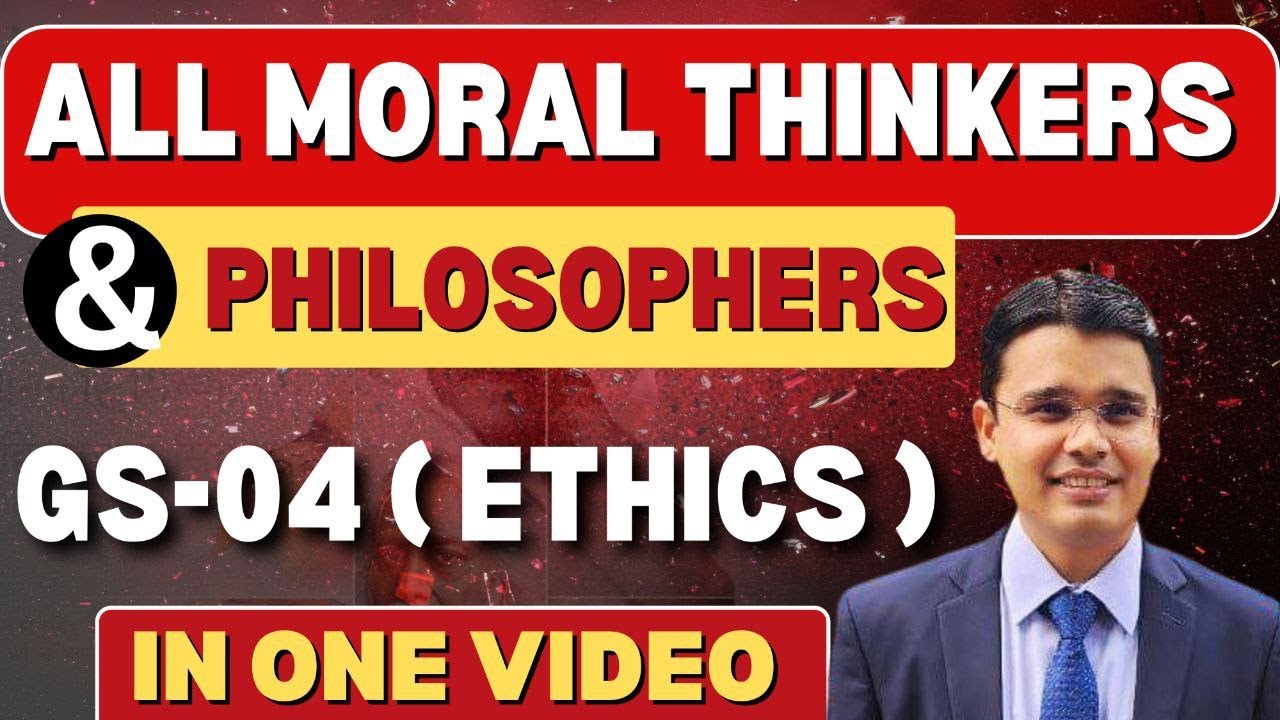 🔴LIVE : UPPCS Mains Ethics : All Thinkers & Philosophers 