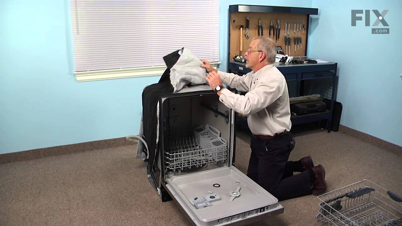 Frigidaire Dishwasher Repair – How to replace the Delivery Tube Gasket ...