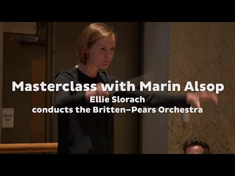 Romeo & Juliet: 'Dance of the Knights' • Marin Alsop conducting masterclass • BPYAP • Snape Maltings