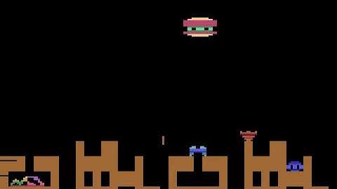 Base Attack Gameplay on the Atari 2600