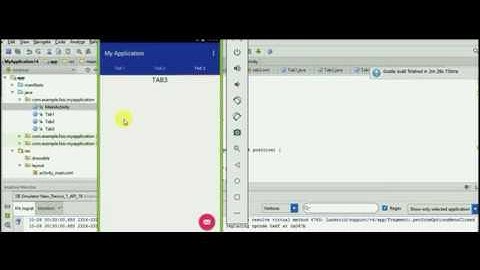 Android Studio creating Tabs with Swipe Views