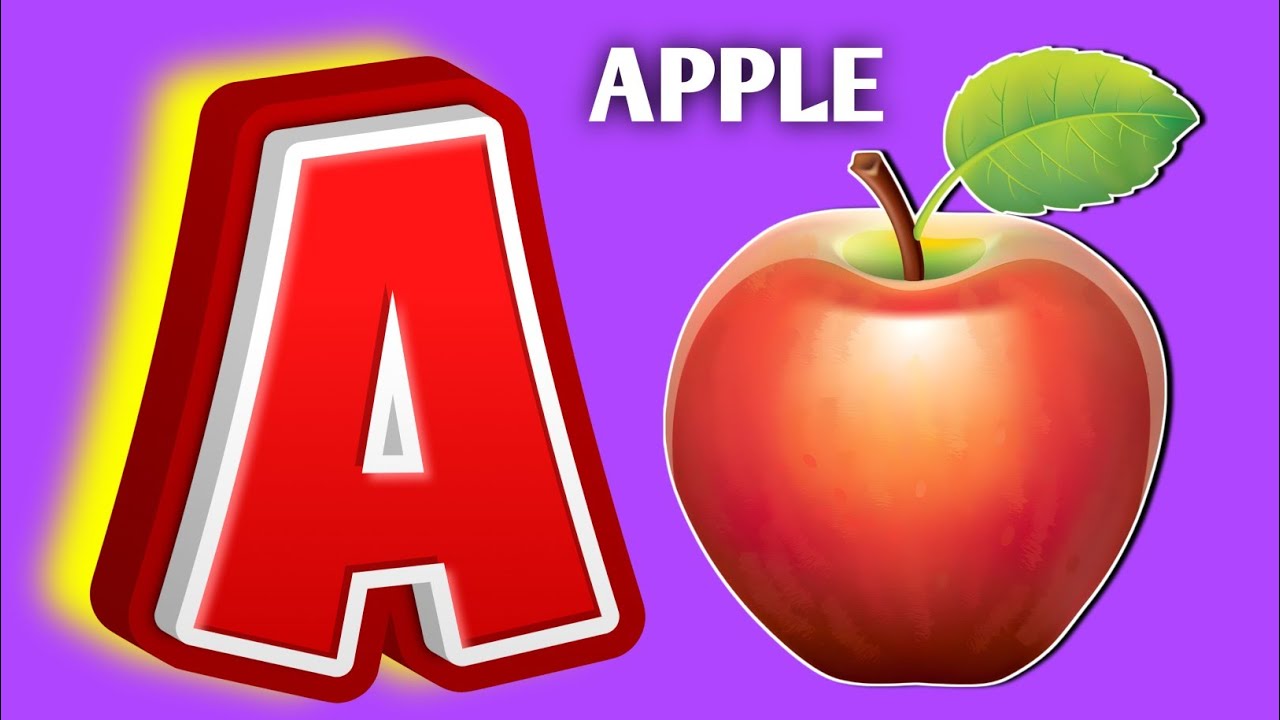 4 Minutes Of ABC Phonics Song For Toddlers || A for Apple B for Baby ...